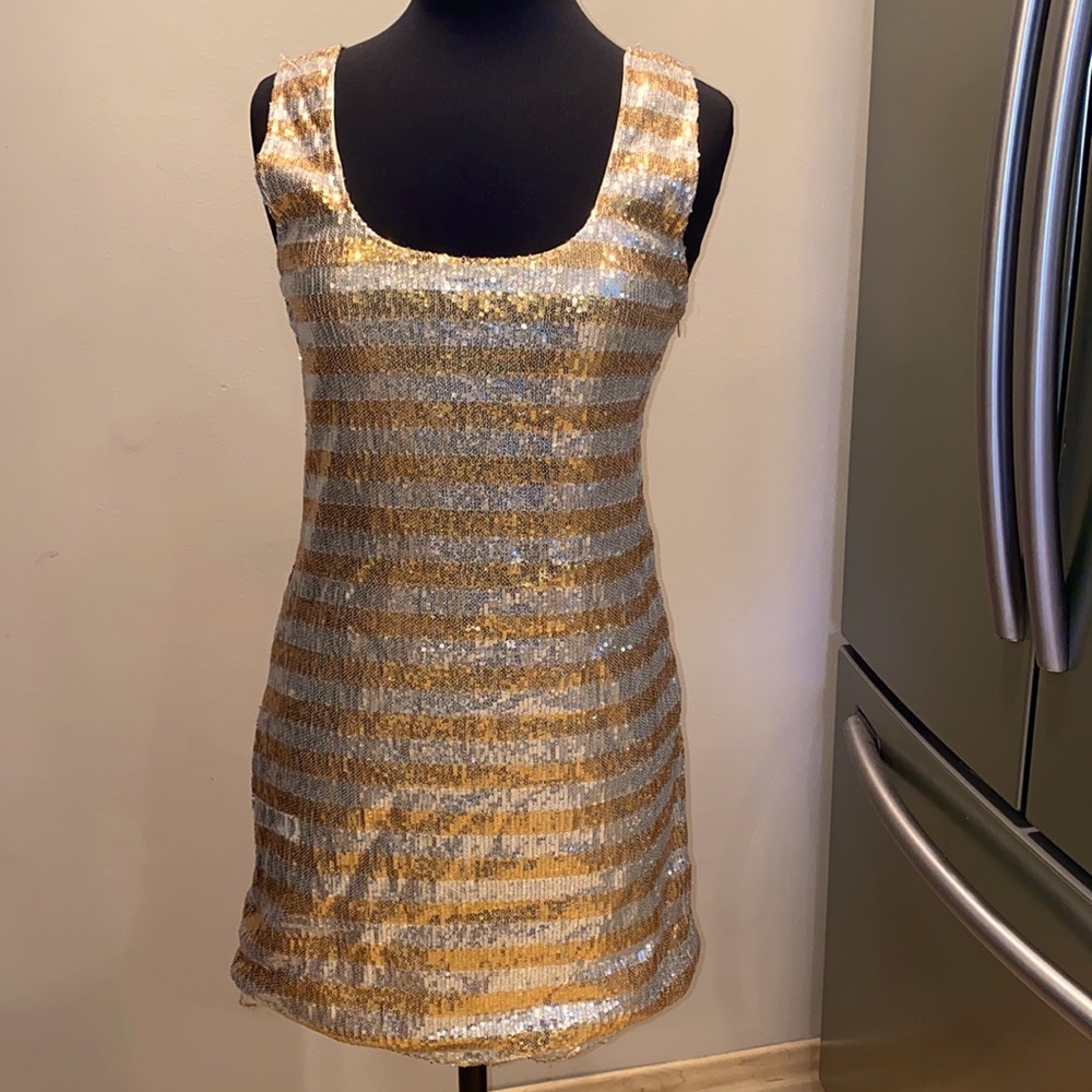 Good & Silver Alythea sequin dress